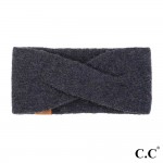 C.C HW-2075
Recycled Yarn Headwrap

- 61% Recycled Yarn / 24% Polyester / 6% Cashmere / 5% Wool / 4% Spandex
- One Size Fits Most