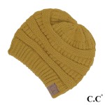 Wholesale c C Hat Solid Ribbed Beanie Original Beanie One Acrylic Matches C C YJ