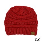 C.C Hat-20A 
Solid Ribbed Beanie "The Original" Beanie.

- One size fits most
- 100% Acrylic
- Matches C.C YJ-847, HW-21, MB-20A, and G-20 