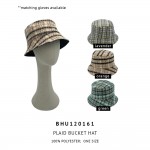 Tweed Pattern Bucket Hat

- One Size Fits Most
- 100% Polyester