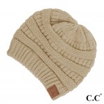 C.C Hat-20A 
Solid Ribbed Beanie "The Original" Beanie.

- One size fits most
- 100% Acrylic
- Matches C.C YJ-847, HW-21, MB-20A, and G-20 