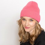 Wholesale solid Ribbed Cuff Beanie One Fits Most Acrylic
