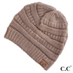 Wholesale c C Hat Solid Ribbed Beanie Original Beanie One Acrylic Matches C C YJ