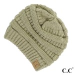 Wholesale c C Hat Solid Ribbed Beanie Original Beanie One Acrylic Matches C C YJ