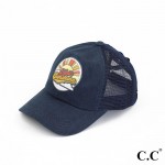 MBT-7010
Hello Sunshine Patch Criss-Cross Pony Cap

- One Size Fits Most
- 60% Cotton / 40% Polyester