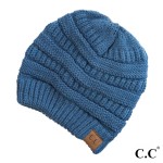 Wholesale c C Hat Solid Ribbed Beanie Original Beanie One fits most Acrylic Matc