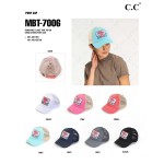 Wholesale mBT Sunshine Lake Time Patch Criss Cross Pony Cap One Fits Most Cotton