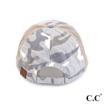 Wholesale c C BA Distressed Camo Baseball Cap Embroidered USA Flag One Fits Most
