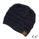 Wholesale mB Messy bun confetti print C C beanie acrylic Matches HAT G SF