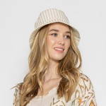 Wholesale gingham Reversible Bucket Hat One Fits Most Polyester