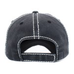 Wholesale vintage Distressed Football Mama Patch Baseball Cap One fits most Adju