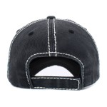 Wholesale vintage Distressed Sip Happens Patch Baseball Cap One fits most Adjust