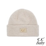 Wholesale c C BABY Suede Patch Baby Beanie Hat One Fits Most Recycled Polyester