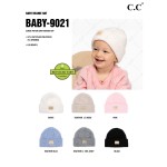 Wholesale c C BABY Suede Patch Baby Beanie Hat One Fits Most Recycled Polyester