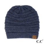 C.C HAT-4020
Ribbed Heather Beanie Hat

- One Size Fits Most
- 97% Recycled Polyester / 3% Spandex