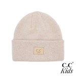 C.C KIDS-9021
Suede Patch Kids Beanie Hat

- One Size Fits Most (1-4 years)
- 97% Recycled Polyester / 3% Spandex