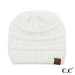 Wholesale c C Hat Solid Ribbed Beanie Original Beanie One Acrylic Matches C C YJ