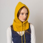 Fleece Scarf Hood With Drawstring

- One Size 
- 100% Polyester