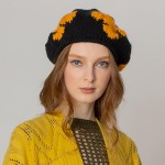 Wholesale do Everything Love Snowflake Knit Beret One Fits Most Polyester