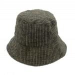 Wholesale corduroy Bucket Hat Adjustable Drawstring Inside Hat One Fits Most Pol