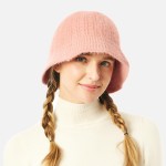 Wholesale thick Cable Knit Bucket Hat One Fits Most Acrylic Nylon