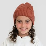  Kids Knit Beanie 

- 52% Viscose/ 29% Polyester/ 19% Nylon
- M/L Fits 6-12