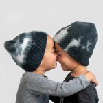 Wholesale kids Tie Dye Beanie Viscose Polyester Nylon S M Fits