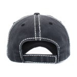 Wholesale vintage Distressed Just Small Town Girl Embroidered Patch Baseball Cap
