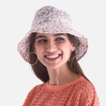 Do Everything In Love Flower Bucket Hat

- One Size Fits Most (Drawstring Adjustable) 
- 100% Polyester 