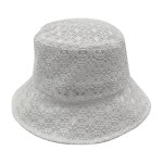 Do Everything In Love Lace Flower Bucket Hat

- One Size Fits Most (Drawstring Adjustable) 
- 100% Polyester 