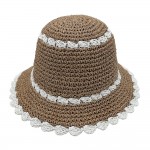 Wholesale do Everything Love Straw Bucket Hat One Fits Most Polyester