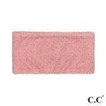 C.C HWE0013
Net Woven Headwrap With Rhinestones

- One Size Fits Most
- 52% Recycled Polyester/ 45% Acrylic/ 3% Spandex