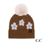 C.C HTC0079
Daisy Pattern Beanie With Pom

- One Size Fits Most
- Beanie: 97% Recycled Polyester/ 3% Spandex
- Pom: 100% Faux Fur