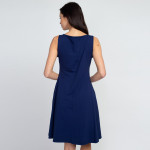 Wholesale adorable line dress sleeveless silhouette two side pockets carrying l