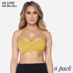 Wholesale how cute would bralette peeking out under shoulder sweater Soft stretc