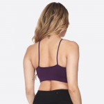 Wholesale sweat it out seamless sports bra eye catching front detail supportive