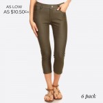 Wholesale original standard pocket capri jegging classic silhouette constructio