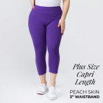 Wholesale plus Mix Brand peach skin capris seamless chic must have every wardro