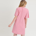 Wholesale solid color half sleeve tunic dress pockets Pack Breakdown pcs pack S