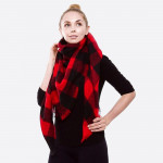 Wholesale buffalo Check Blanket Scarf W L Acrylic