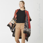 Wholesale do everything Love Brand Lightweight Multi Geometric Patch Kimono One