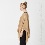 Wholesale do everything Love Brand Oversized Yarn Knit Poncho One fits most L Ac