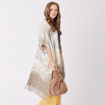 Wholesale do everything Love Brand Ombre Tie Dye Kimono Fringe Tassels One fits