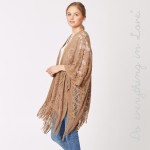 Wholesale do everything Love Brand Crochet Knit Kimono Fringe Tassels One fits m