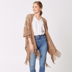 Wholesale do everything Love Brand Crochet Knit Kimono Fringe Tassels One fits m