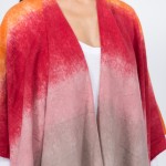 Wholesale do everything Love Brand Tie Dye Kimono Fringes One fits most L Polyes