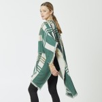 Wholesale do everything Love Brand Plaid Kimono Frayed Trim One fits most L Acry