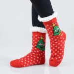 Wholesale women s Assorted Christmas Print Sherpa Socks Pack Variety Christmas p