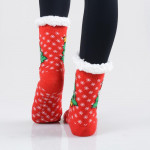 Wholesale women s Assorted Christmas Print Sherpa Socks Pack Variety Christmas p