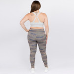 Wholesale women s rise camouflage athletic leggings o Reinforced rise waistband